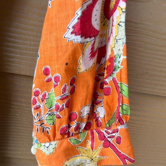 Alix of Bohemia Sawyer Arancia Midi Dress Size Medium - Picture 4 of 6